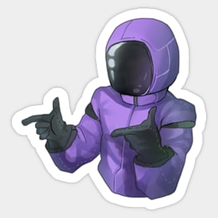 Purple Sticker